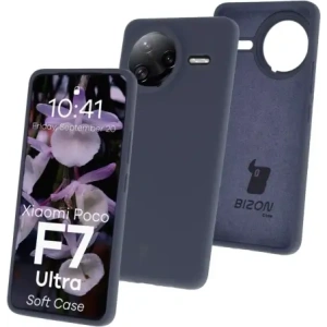 Kup Silikonowe etui Bizon Soft Case do Xiaomi POCO F7 Ultra ciemnoniebieskie - BIZ9565 - {ean13} - Sklep Home Screen