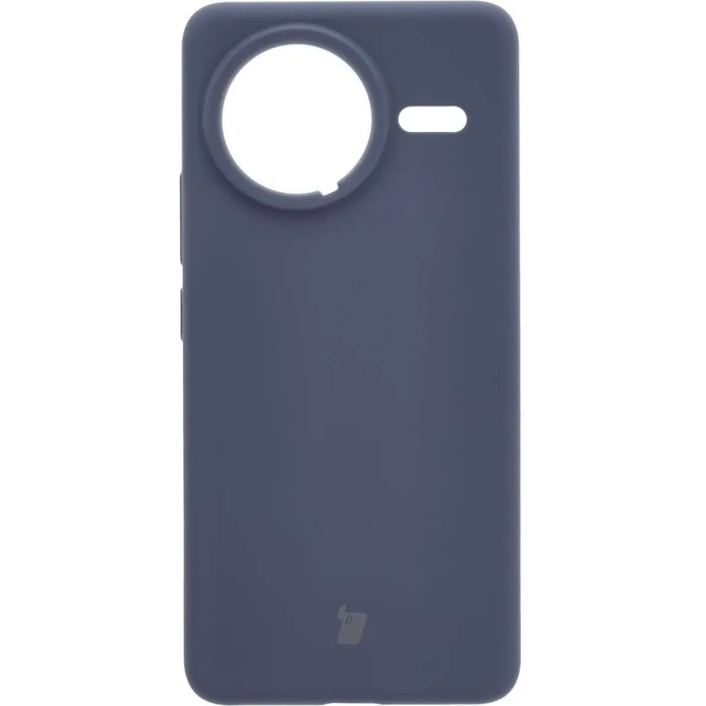 Silikonowe etui Bizon Soft Case do Xiaomi POCO F7 Ultra ciemnoniebieskie