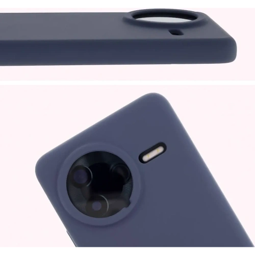 Kup Silikonowe etui Bizon Soft Case do Xiaomi POCO F7 Ultra ciemnoniebieskie - BIZ9565 - {ean13} - Sklep Home Screen
