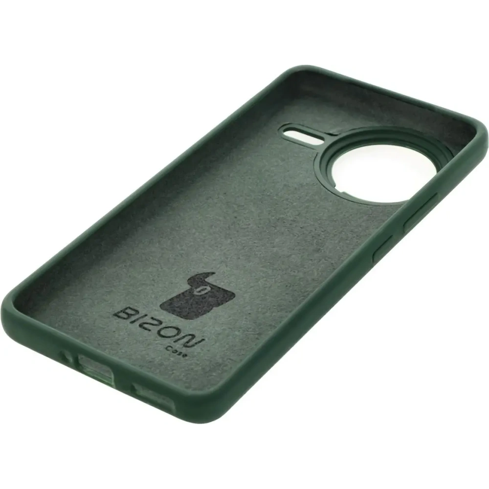 Silikonowe etui Bizon Soft Case do Xiaomi POCO F7 Ultra ciemnozielone