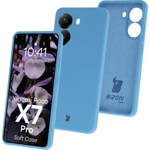 Buy Bizon Soft Case Xiaomi POCO X7 Pro blue - BIZ9569 - {ean13} - Home Screen Store Europe