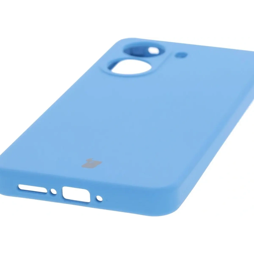 Silikonowe etui Bizon Soft Case do Xiaomi POCO X7 Pro niebieskie