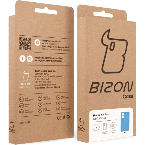 Buy Bizon Soft Case Xiaomi POCO X7 Pro blue - BIZ9569 - {ean13} - Home Screen Store Europe
