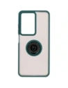 Kup Bizon Case Hybrid Ring Realme C75 4G / 14x 5G fumuriu cu un cadru verde închis - BIZ9570 - {ean13} - Sklep Home Screen