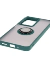 Kup Bizon Case Hybrid Ring Realme C75 4G / 14x 5G fumuriu cu un cadru verde închis - BIZ9570 - {ean13} - Sklep Home Screen