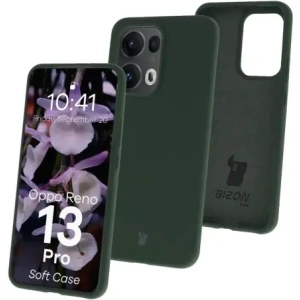 Kup Silikonowe etui Bizon Soft Case do Oppo Reno13 Pro ciemnozielone - BIZ9572 - {ean13} - Sklep Home Screen