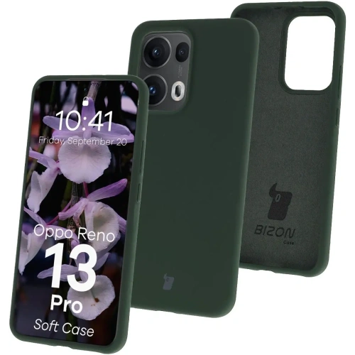 Kup Bizon Soft Case Oppo Reno13 Pro dunkelgrün - BIZ9572 - {ean13} - Sklep Home Screen