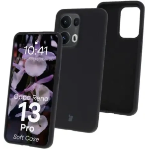 Kup Silikonowe etui Bizon Soft Case do Oppo Reno13 Pro czarne - BIZ9573 - {ean13} - Sklep Home Screen