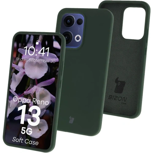 Kup Bizon Soft Case Oppo Reno13 dunkelgrün - BIZ9575 - {ean13} - Sklep Home Screen