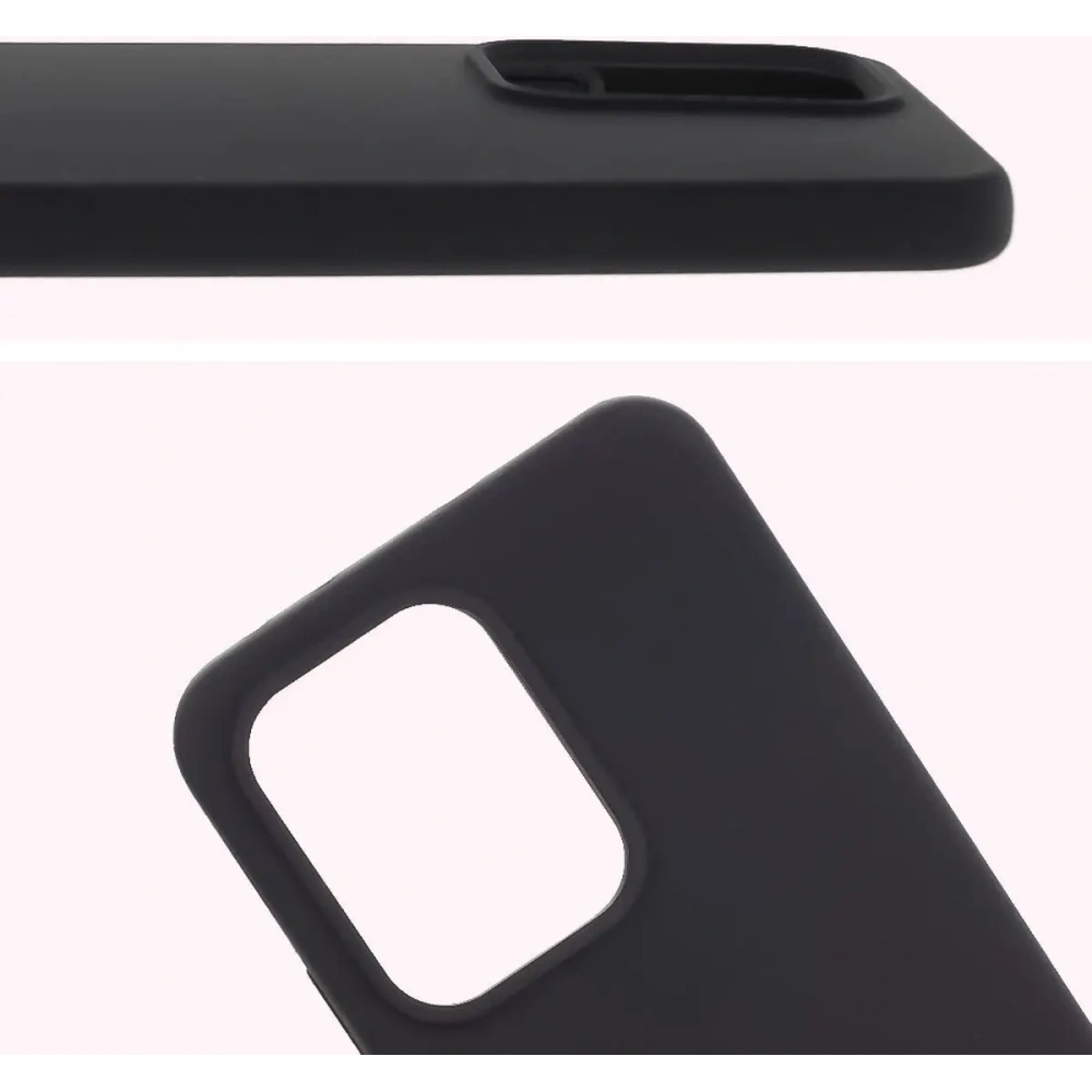 Silikonowe etui Bizon Soft Case do Oppo Reno13 czarne