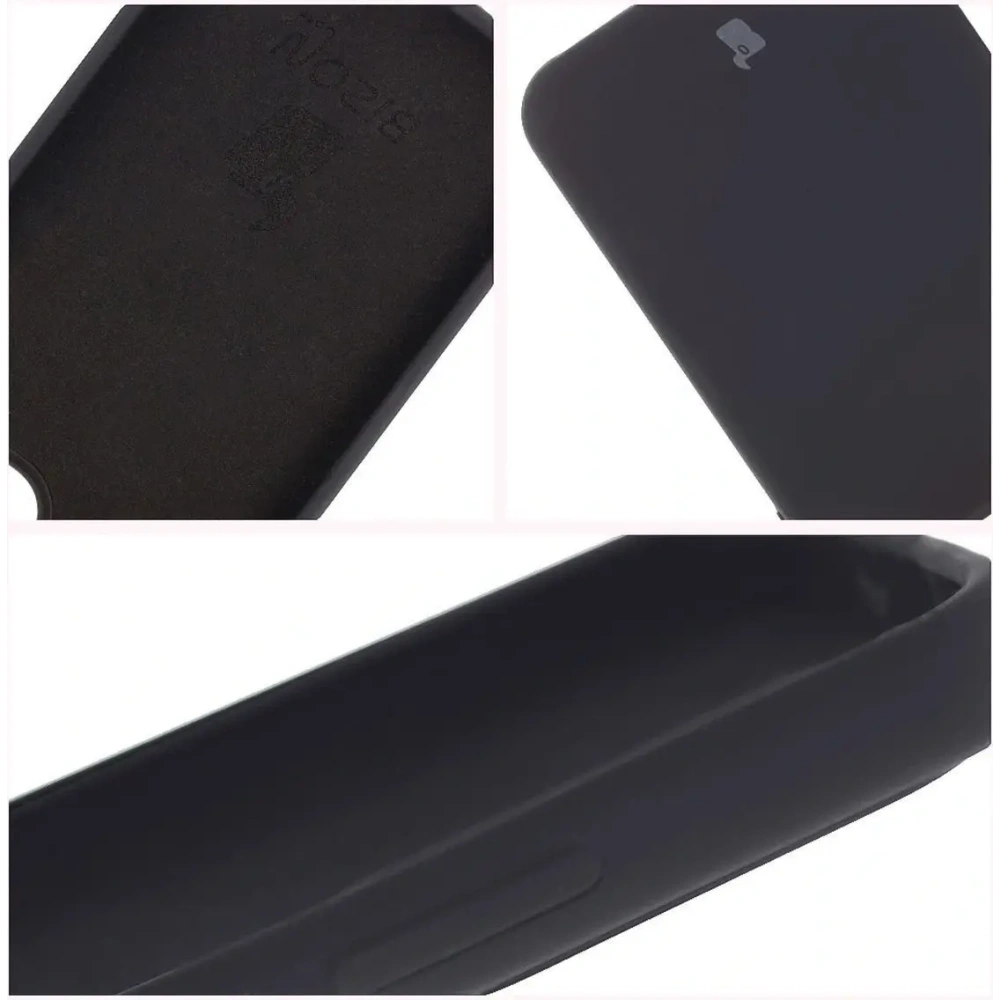 Silikonowe etui Bizon Soft Case do Oppo Reno13 czarne