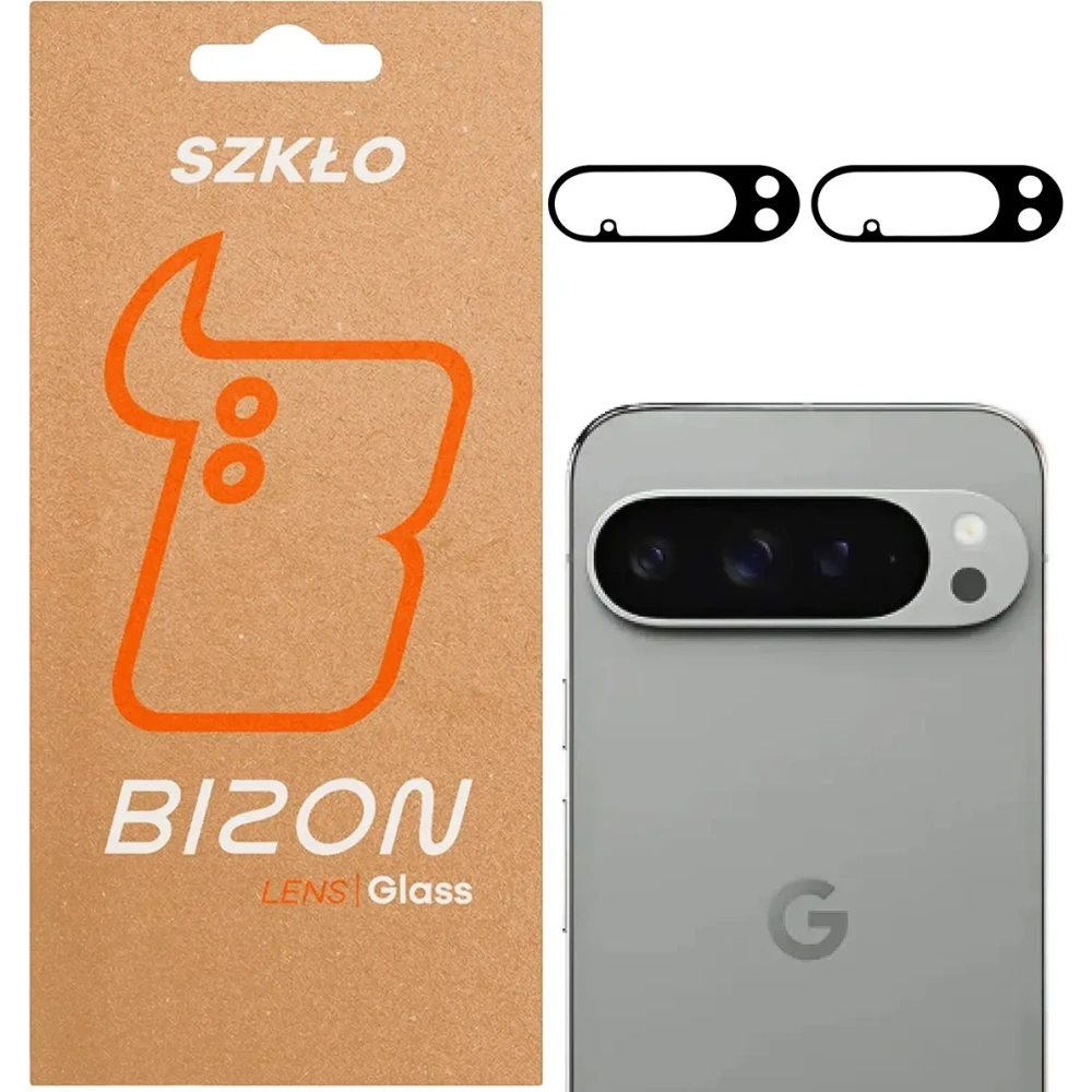 Szkło na aparat Bizon Glass Lens do Google Pixel 10 Pro XL [2 PACK]