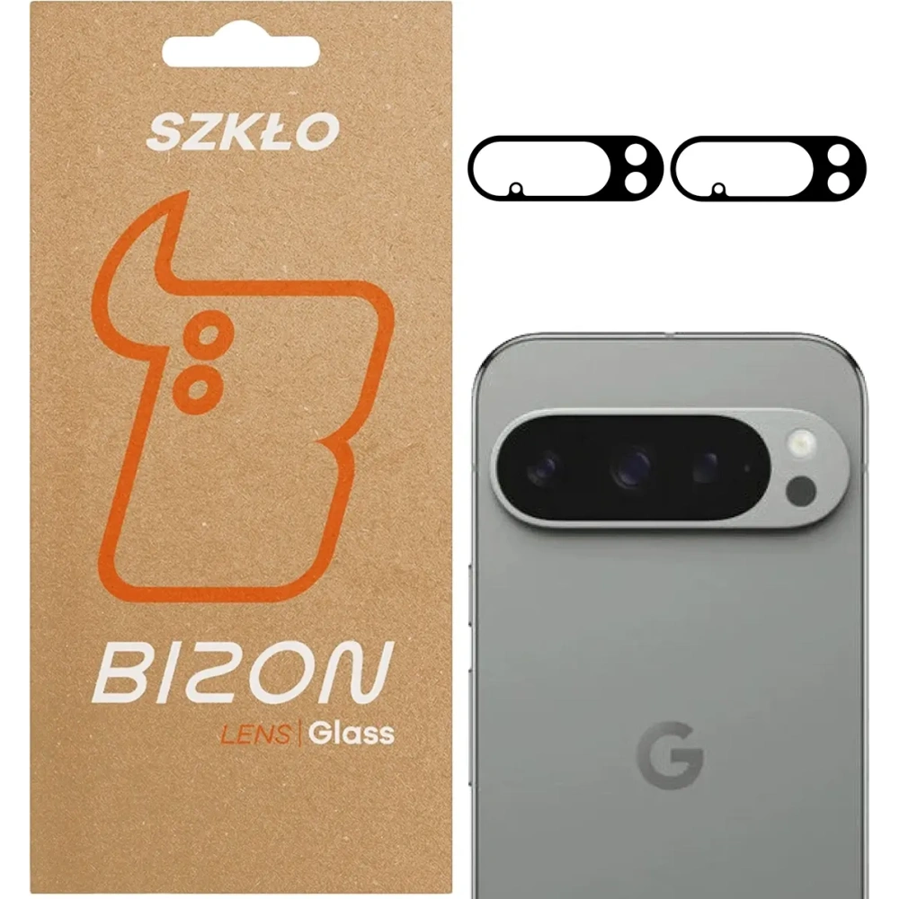 Szkło na aparat Bizon Glass Lens do Google Pixel 10 Pro [2 PACK]