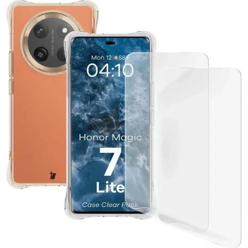 Kup Etui + 2x folia na ekran Bizon Case Clear Pack do Honor Magic7 Lite - BIZ9581 - {ean13} - Sklep Home Screen
