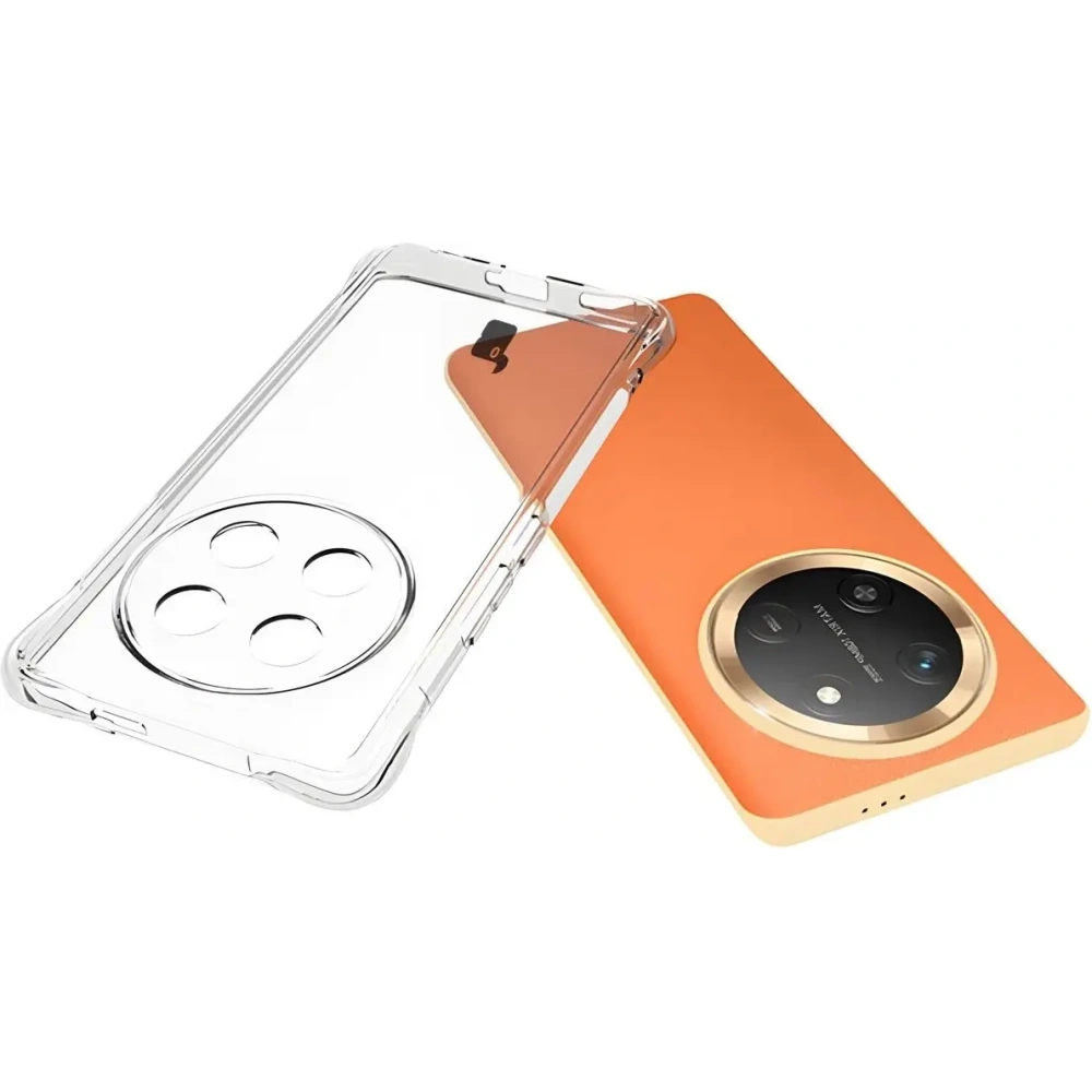 Etui + 2x folia na ekran Bizon Case Clear Pack do Honor Magic7 Lite