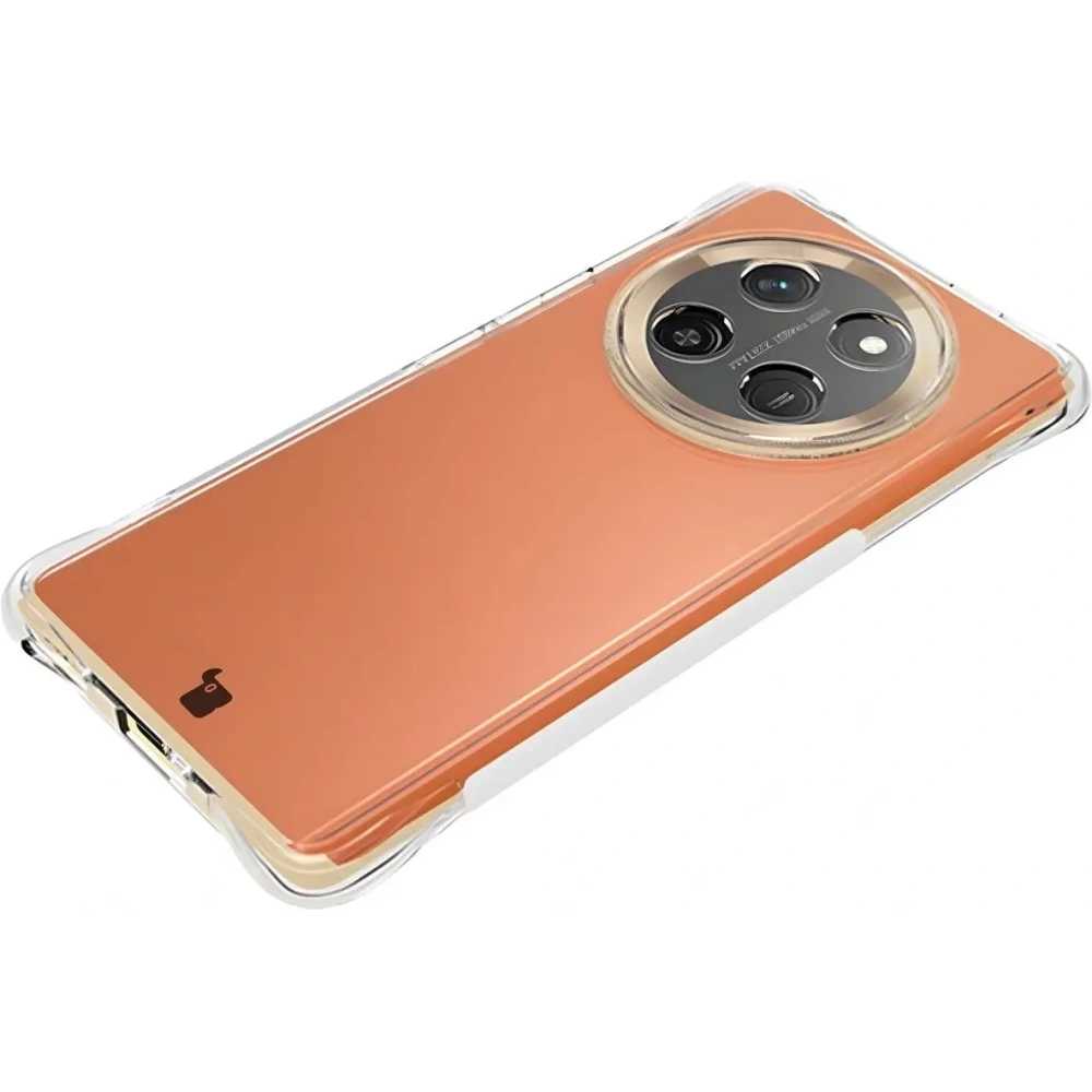 Etui + 2x folia na ekran Bizon Case Clear Pack do Honor Magic7 Lite