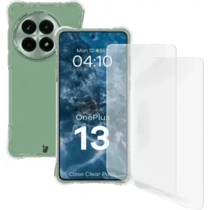 Kup Bizon Case Clear Pack husă flexibilă + 2x folie de protecție ecran OnePlus 13 - BIZ9582 - {ean13} - Sklep Home Screen