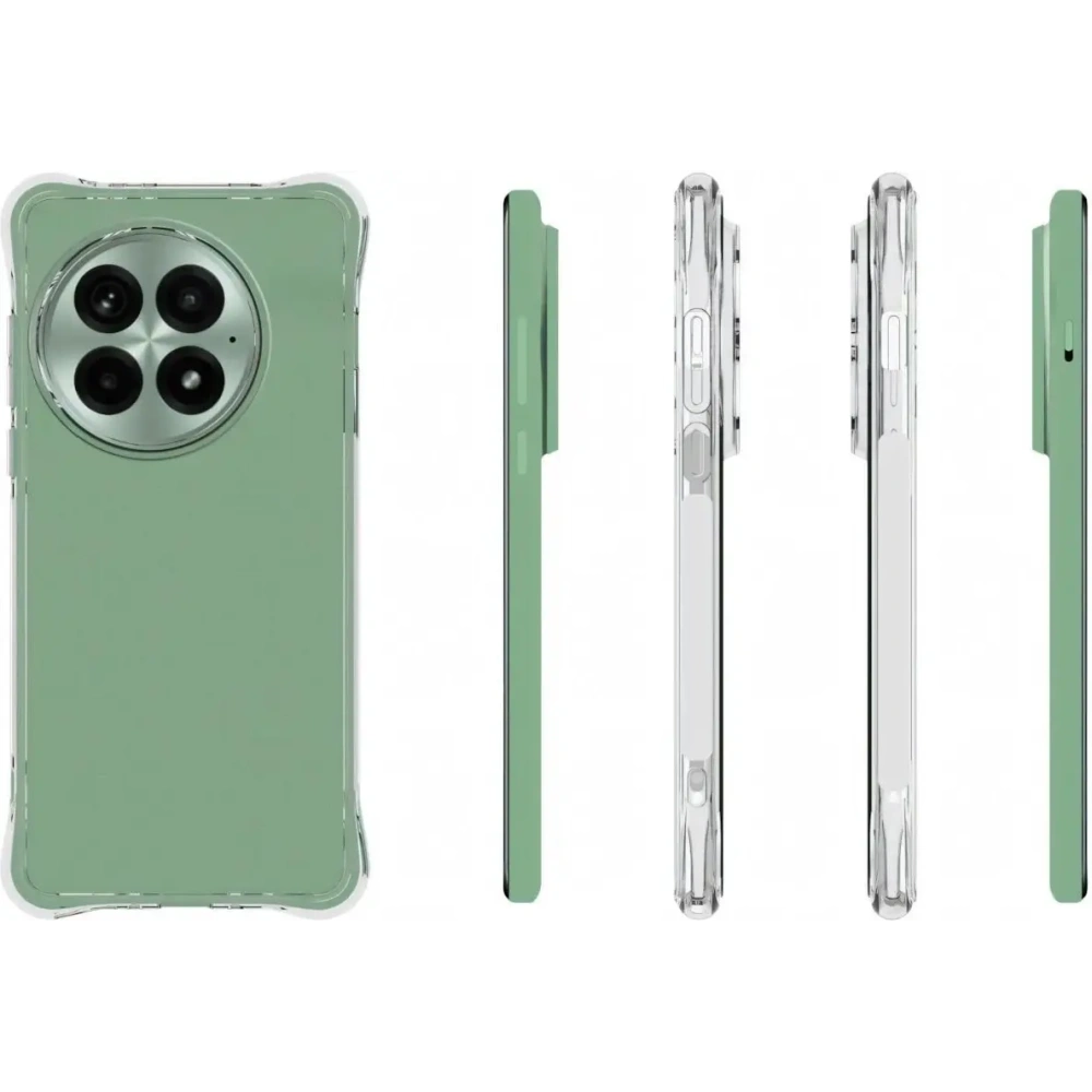 Etui + 2x folia na ekran Bizon Case Clear Pack do OnePlus 13