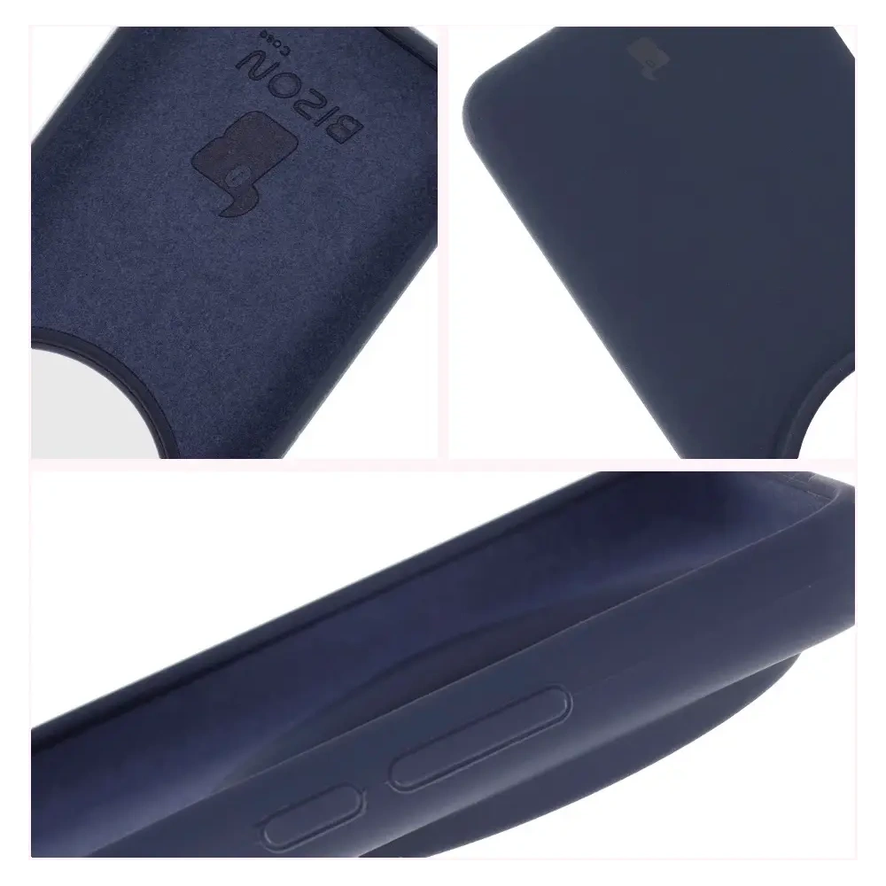 Silikonowe etui Bizon Soft Case do Xiaomi 15 Ultra ciemnoniebieskie