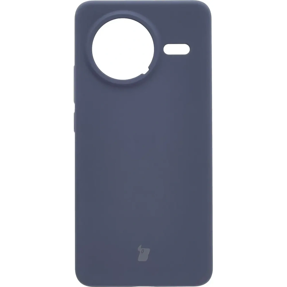 Silikonowe etui Bizon Soft Case do Xiaomi POCO F7 Pro ciemnoniebieskie