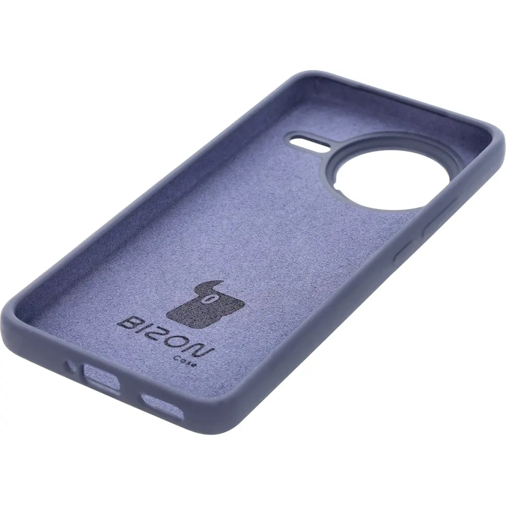 Silikonowe etui Bizon Soft Case do Xiaomi POCO F7 Pro ciemnoniebieskie