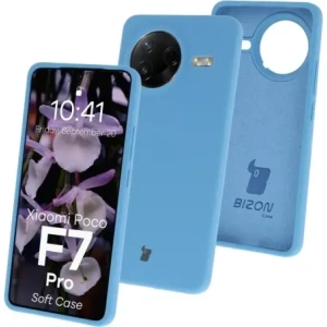 Kup Silikonowe etui Bizon Soft Case do Xiaomi POCO F7 Pro niebieskie - BIZ9586 - {ean13} - Sklep Home Screen