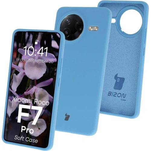 Buy Bizon Soft Case Xiaomi POCO F7 Pro blue - BIZ9586 - {ean13} - Home Screen Store Europe