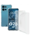 Kup Bizon Case Clear Pack flexibles Gehäuse + 2x Bildschirmfolie Motorola Moto G75 5G - BIZ9588 - {ean13} - Sklep Home Screen