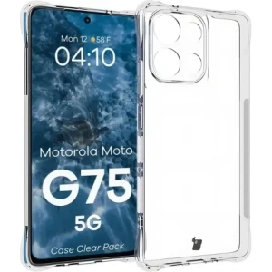 Buy Bizon Case Clear Pack flexible case + 2x screen film Motorola Moto G75 5G - BIZ9588 - {ean13} - Home Screen Store Europe