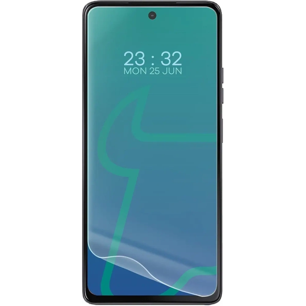 Etui + 2x folia na ekran Bizon Case Clear Pack do Motorola Moto G75 5G