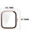 Kup Bizon Case+Üveg Óra Huawei Watch Fit 4 Pro selyem rózsaszín - BIZ9591 - {ean13} - Sklep Home Screen