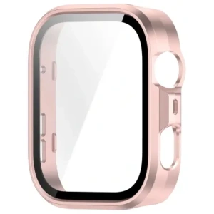 Kup Etui ze szkłem do zegarka Bizon Case+Glass Watch do Huawei Watch Fit 4 Pro satynowo różowe - BIZ9591 - {ean13} - Sklep Home Screen