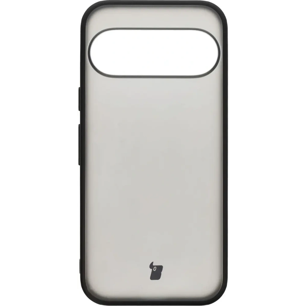 Etui Bizon Case Angelo do Google Pixel 10 / 10 Pro przydymione z czarną ramką