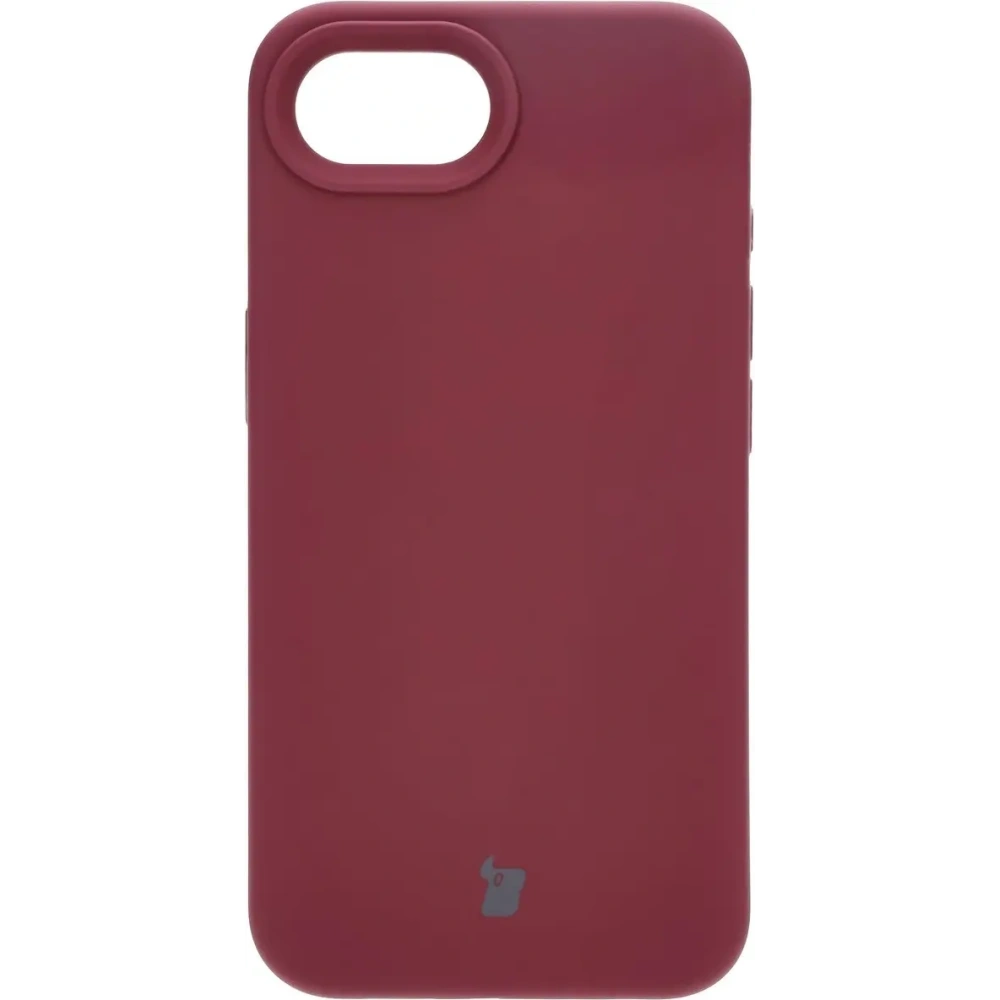 Silikonowe etui Bizon Soft Case do Apple iPhone 16e ciemnofioletowe