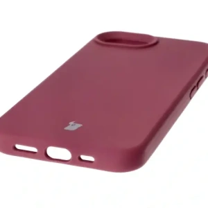 Kup Silikonowe etui Bizon Soft Case do Apple iPhone 16e ciemnofioletowe - BIZ9595 - {ean13} - Sklep Home Screen