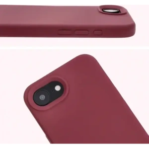 Kup Silikonowe etui Bizon Soft Case do Apple iPhone 16e ciemnofioletowe - BIZ9595 - {ean13} - Sklep Home Screen