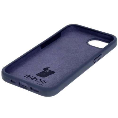 Kup Silikonowe etui Bizon Soft Case do Apple iPhone 16e ciemnoniebieskie - BIZ9596 - {ean13} - Sklep Home Screen