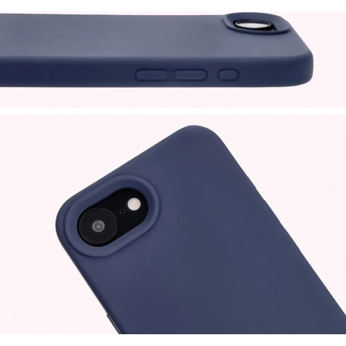 Kup Bizon Soft Case Apple iPhone 16e dunkelblau - BIZ9596 - {ean13} - Sklep Home Screen