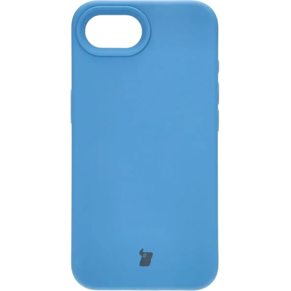 Silikonowe etui Bizon Soft Case do Apple iPhone 16e niebieskie