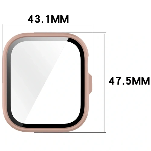 Kup Etui ze szkłem do zegarka Bizon Case+Glass Watch do Huawei Watch Fit 4 Pro różowe - BIZ9599 - {ean13} - Sklep Home Screen