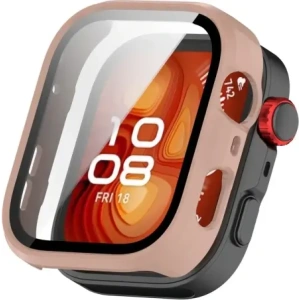 Kup Etui ze szkłem do zegarka Bizon Case+Glass Watch do Huawei Watch Fit 4 Pro różowe - BIZ9599 - {ean13} - Sklep Home Screen