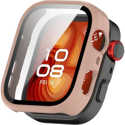Kup Bizon Case+Üveg Óra Huawei Watch Fit 4 Pro rózsaszín - BIZ9599 - {ean13} - Sklep Home Screen