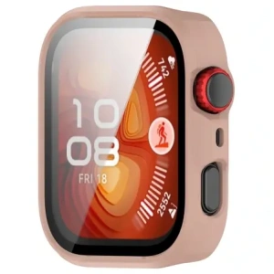 Kup Etui ze szkłem do zegarka Bizon Case+Glass Watch do Huawei Watch Fit 4 Pro różowe - BIZ9599 - {ean13} - Sklep Home Screen