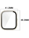 Kup Etui ze szkłem do zegarka Bizon Case+Glass Watch do Huawei Watch Fit 4 beżowe - BIZ9600 - {ean13} - Sklep Home Screen