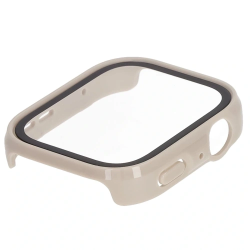 Kup Etui ze szkłem do zegarka Bizon Case+Glass Watch do Huawei Watch Fit 4 beżowe - BIZ9600 - {ean13} - Sklep Home Screen