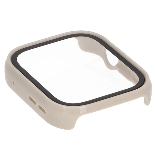 Kup Etui ze szkłem do zegarka Bizon Case+Glass Watch do Huawei Watch Fit 4 beżowe - BIZ9600 - {ean13} - Sklep Home Screen