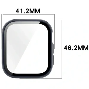Kup Etui ze szkłem do zegarka Bizon Case+Glass Watch do Huawei Watch Fit 4 niebieskie - BIZ9601 - {ean13} - Sklep Home Screen