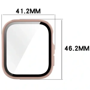 Kup Etui ze szkłem do zegarka Bizon Case+Glass Watch do Huawei Watch Fit 4 różowe - BIZ9602 - {ean13} - Sklep Home Screen
