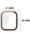 Kup Bizon Case+Üveg Óra Huawei Watch Fit 4 rózsaszín - BIZ9602 - {ean13} - Sklep Home Screen