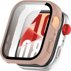 Kup Etui ze szkłem do zegarka Bizon Case+Glass Watch do Huawei Watch Fit 4 różowe - BIZ9602 - {ean13} - Sklep Home Screen